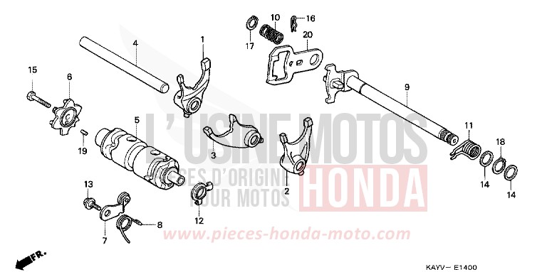 BARILLET DE SELECTION de Transcity RADIANT RED METALLIC (R218K) de 1997