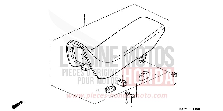 SIEGE de Transcity RADIANT RED METALLIC (R218K) de 1997