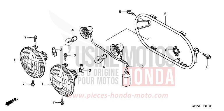 PROJECTEUR (NPS505/6) de Zoomer PLASMA YELLOW (Y141) 2005