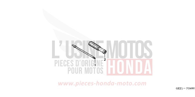 OUTILS de Zoomer PLASMA YELLOW (Y141) 2006