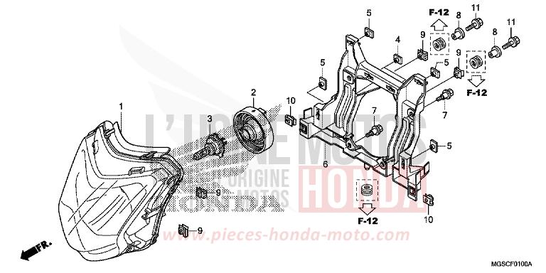PROJECTEUR de Integra CANDY GRACEFUL RED-U (R151) 2012