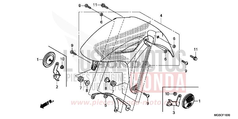 AILE AVANT de Integra CANDY GRACEFUL RED-U (R151) 2012