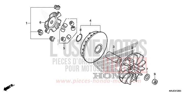 COTE SECONDAIRE de S-Wing PEARL COOL WHITE (NHA16) de 2012