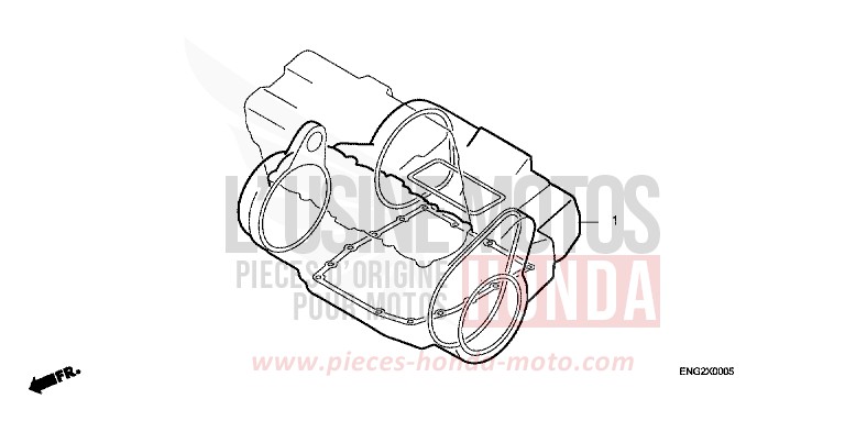 TROUSSE DE JOINT B de CBR600F SPARKLING RED (R127A) de 1998