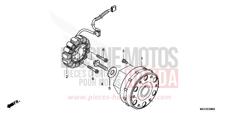 GENERATRICE de DN-01 GRAPHITE BLACK (NHB01) de 2009