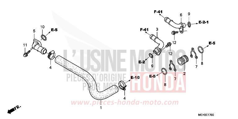 TUYAU D'EAU de DN-01 SWORD SILVER METALLIC (NHA95) de 2009