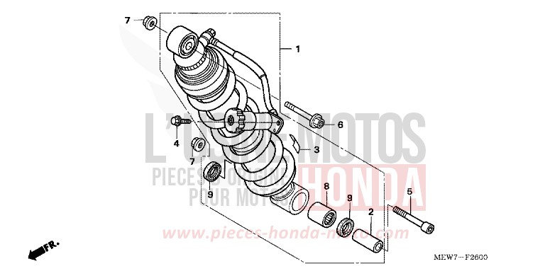 COUSSIN ARRIERE de Deauville ANCHOR GRAY METALLIC-U (NH229) de 2006