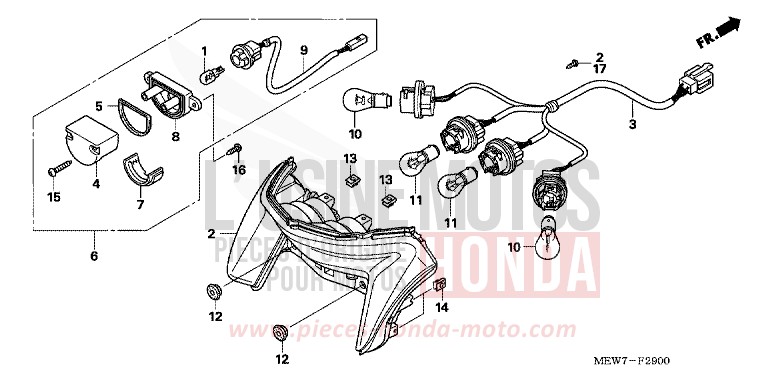 FEU ARRIERE de Deauville ANCHOR GRAY METALLIC-U (NH229) de 2006