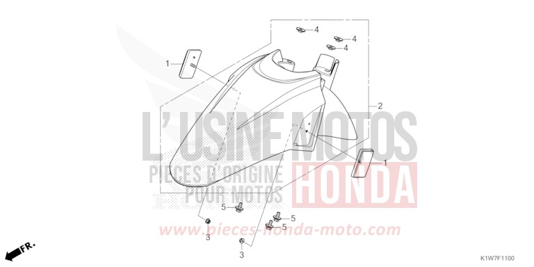 AILE AVANT de SH350i MAT RUTHENIUM SILVER METALLIC (NHB88) 2021