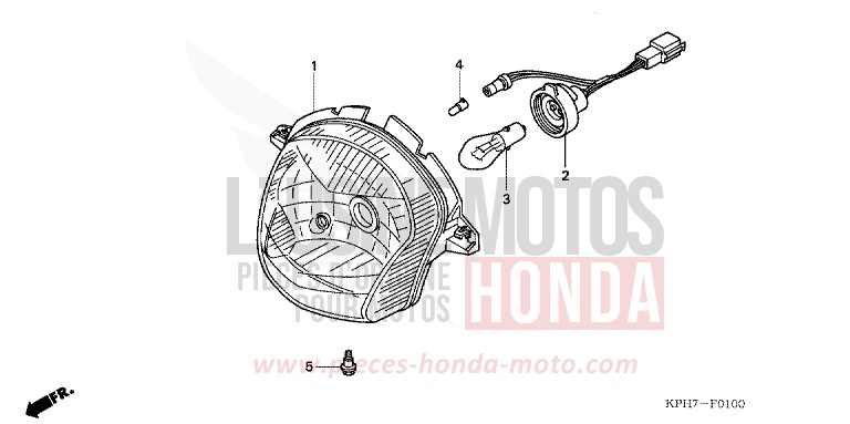 PROJECTEUR (1) de Innova FORCE SILVER METALLIC (NH411) de 2003