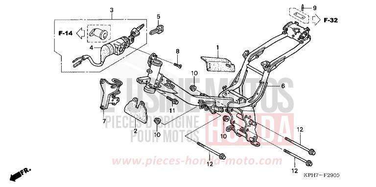 CARROSSERIE DE CHASSIS de Innova CANDY BEAM RED (R307) 2007