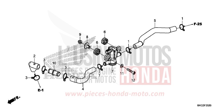 ELECTROVANNE INJECTION D'AIR de REBEL MAT AXIS GRAY METALLIC (NH303) 2019
