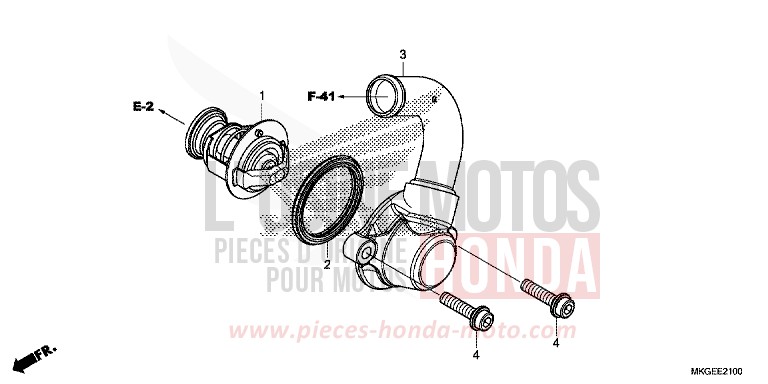 THERMOSTAT de REBEL MAT JEANS BLUE MATALLIC (PB417) 2020