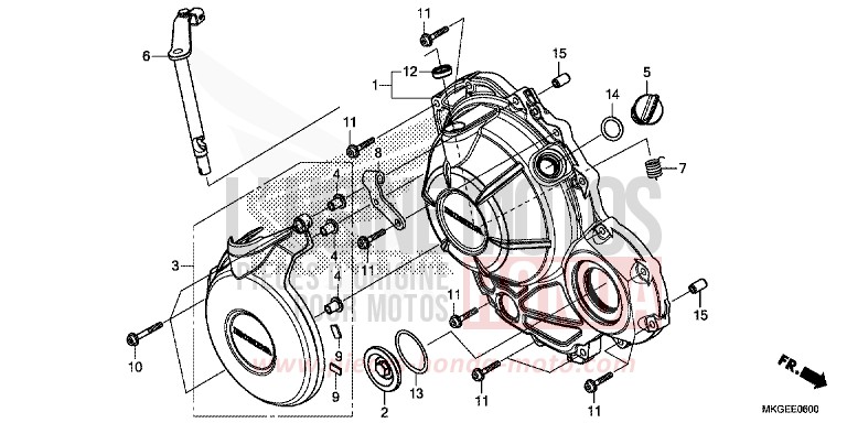 PANNEAU CARTER-MOTEUR D. de REBEL MAT AXIS GRAY METALLIC (NH303) 2022