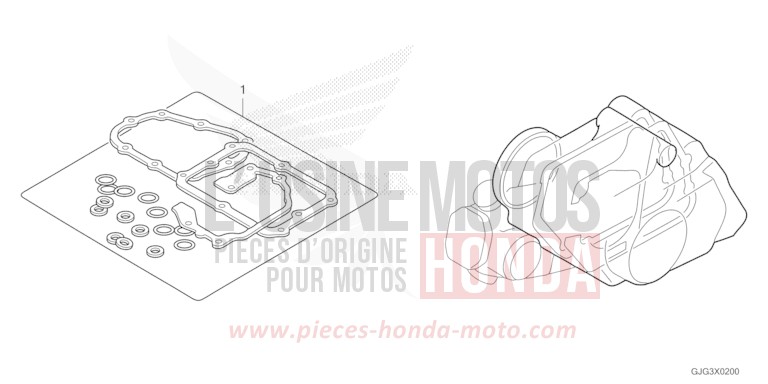 TROUSSE DE JOINT B de CRF50F EXTREME RED (R292) 2023