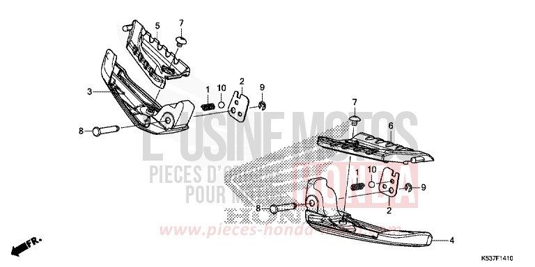 MARCHEPIED SELLE TANDEM de SH300A PEARL NIGHTSTAR BLACK (NHA84) de 2017