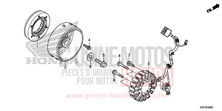 GENERATRICE de SH300A PEARL COOL WHITE (NHA16) 2018
