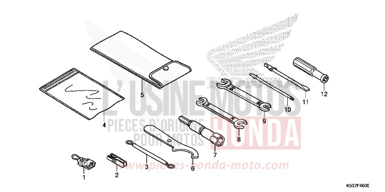OUTILS de SH300A PEARL NIGHTSTAR BLACK (NHA84) 2019