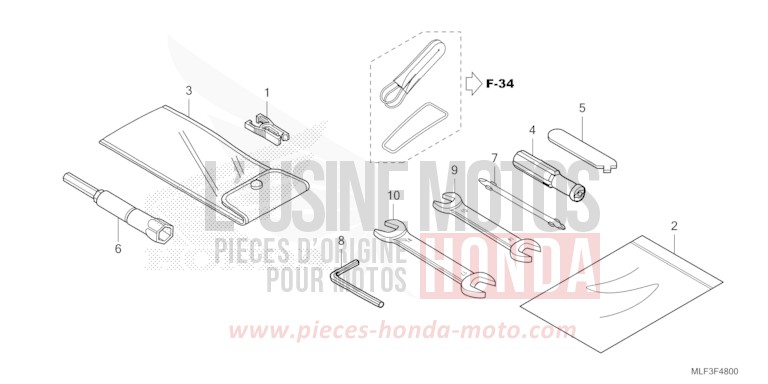OUTIL de NT1100 MAT IRIDIUM GRAY METALLIC (NHC64) 2023