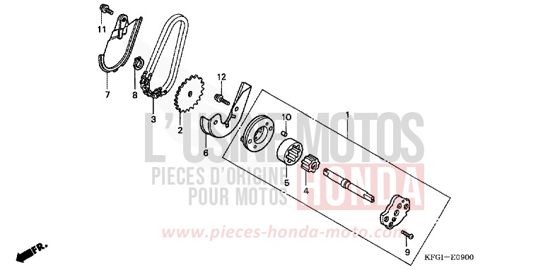 POMPE A HUILE de Foresight ARTICO BLUE METALLIC (B175) 2002