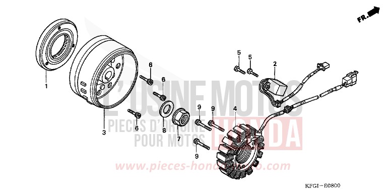 GENERATRICE de Foresight FORCE SILVER METALLIC (NH411) de 2002