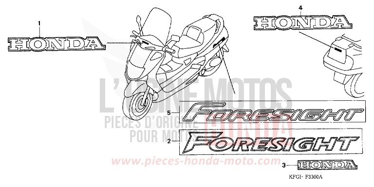 MARQUE de Foresight PEARL EFECT GREEN (G176) de 2002