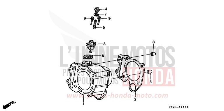 CYLINDRE de Foresight CANDY EXTREME BLUE (P25) de 1999