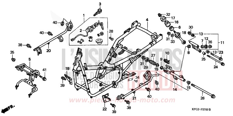 CARROSSERIE DE CHASSIS de Foresight CANDY EXTREME BLUE (P25) 1999