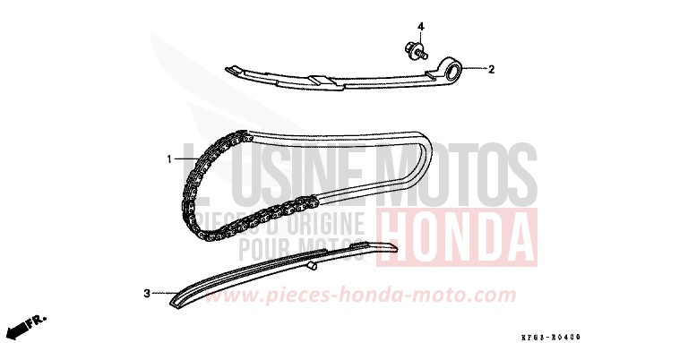 CHAINE A CAMES/TENDEUR de Foresight CANDY GLORY RED-U (R101) de 1999