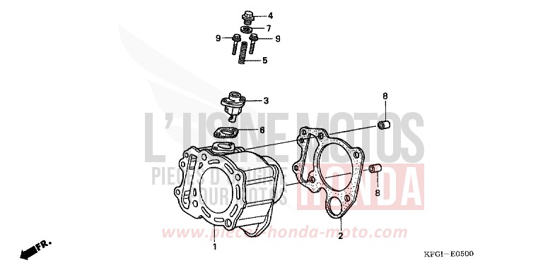 CYLINDRE de Foresight PEARL SIERRA GREEN (G156) de 2000