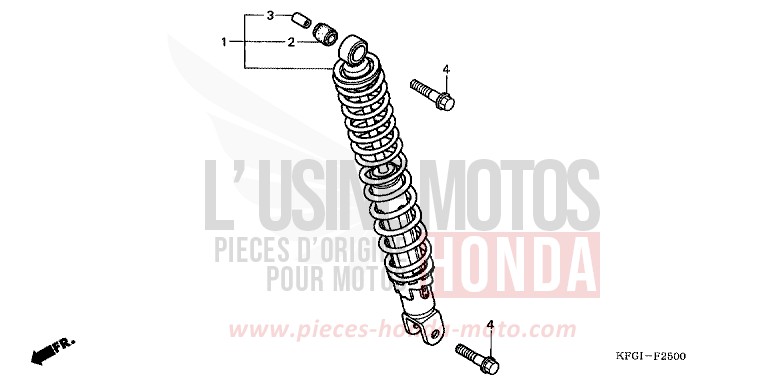 COUSSIN ARRIERE de Foresight TRAD BLUE METALLIC (PB171) de 2000