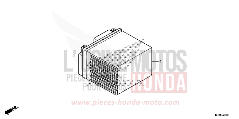 BATTERIE de SH125 PEARL NIGHTSTAR BLACK (NHA84) 2014