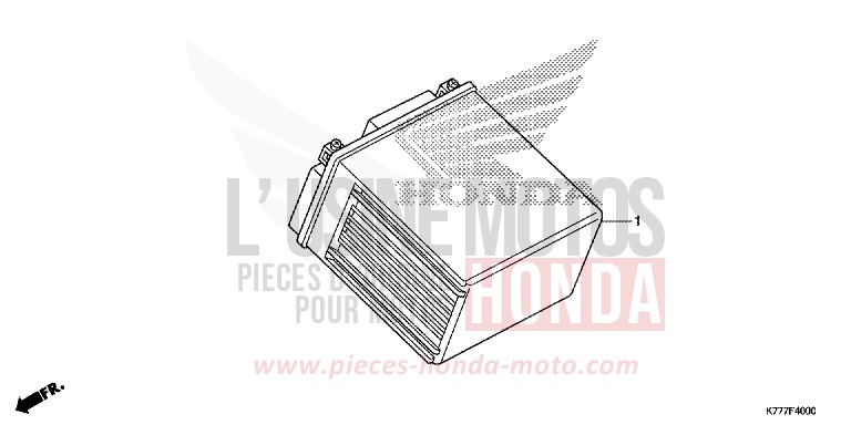 BATTERIE de SH125 PEARL SPLENDOR RED (R369) 2019