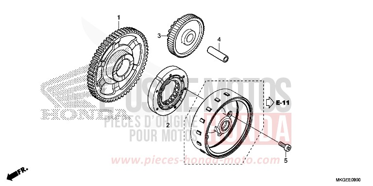 EMBRAYAGE DE DEMARRAGE de REBEL CANDY DIESEL RED (R326) 2023