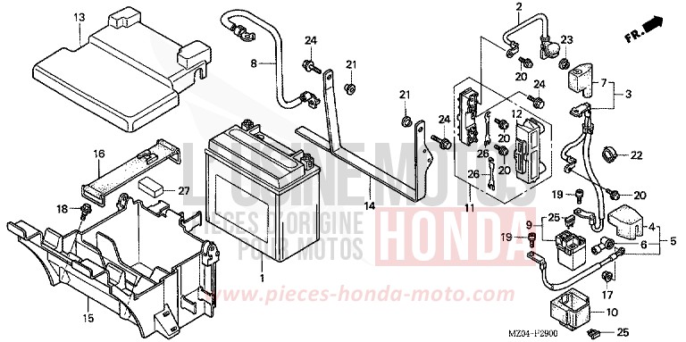 BATTERIE de VALKYRIE NOIR (NH1) de 2002