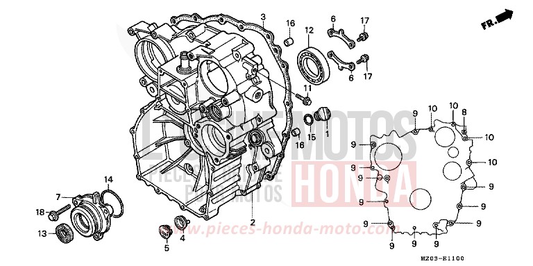CARTER ARRIERE de VALKYRIE PEARL CANYON COPPER (YR188B) de 1998