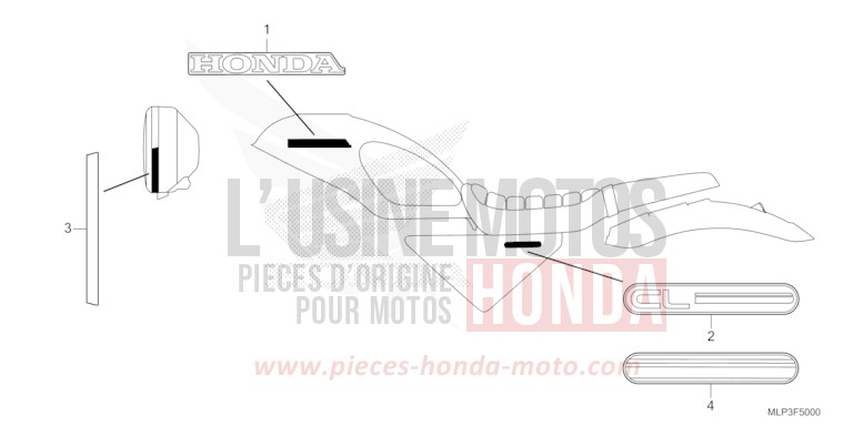 MARQUE de CL500 MAT LAUREL GREEN METALLIC (G207) de 2023