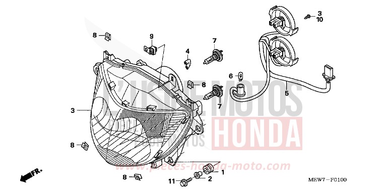 PROJECTEUR de Deauville SPANGLE SILVER METALLIC (NHA49) de 2010