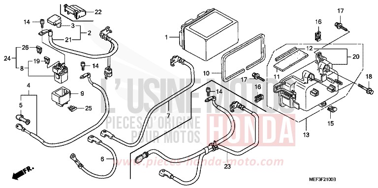 BATTERIE de SW-T400 HEAVY GRAY METALLIC-U (NH194) 2008