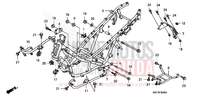 CARROSSERIE DE CHASSIS de SW-T400 HEAVY GRAY METALLIC-U (NH194) 2008