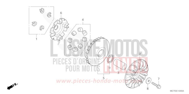 COTE SECONDAIRE de SW-T400 DELTA BLUE METALLIC (PB358) 2006