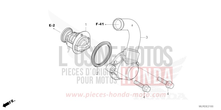 THERMOSTAT de NX500 MAT GUNPOWDER BLACK METALLIC (NH436) 2024