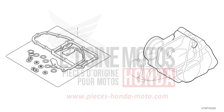 TROUSSE DE JOINT B de CRF110F EXTREME RED (R292) 2024