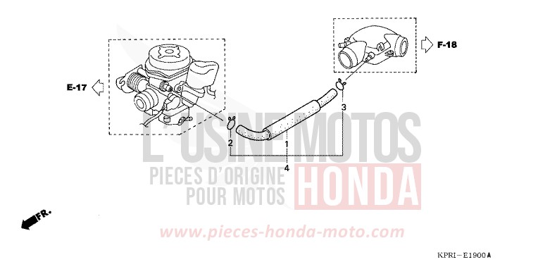 FILTRE A AIR SECONDAIRE de SH150 NAVONA BEIGE METALLIC (Y161) 2001