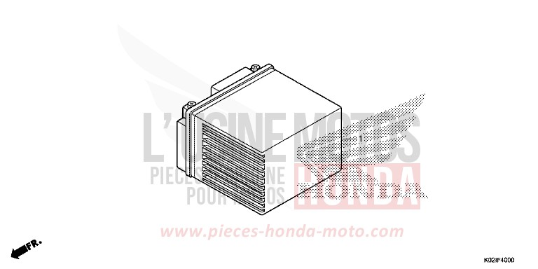 BATTERIE de SH150 PEARL NIGHTSTAR BLACK (NHA84) de 2016