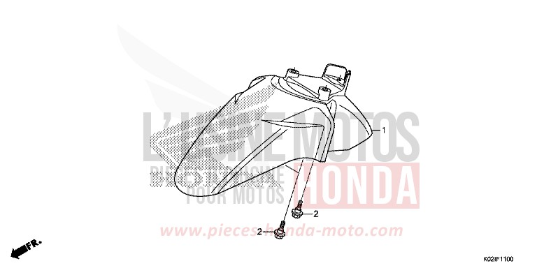 AILE AVANT de SH150AD PEARL NIGHTSTAR BLACK (NHA84) de 2016