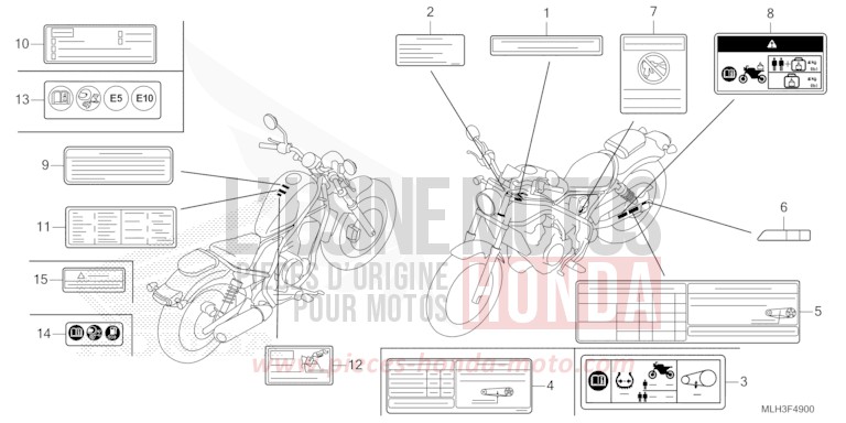 ETIQUETTE DE PRECAUTIONS de REBEL MAT GUNPOWDER BLACK METALLIC (NH436) 2025