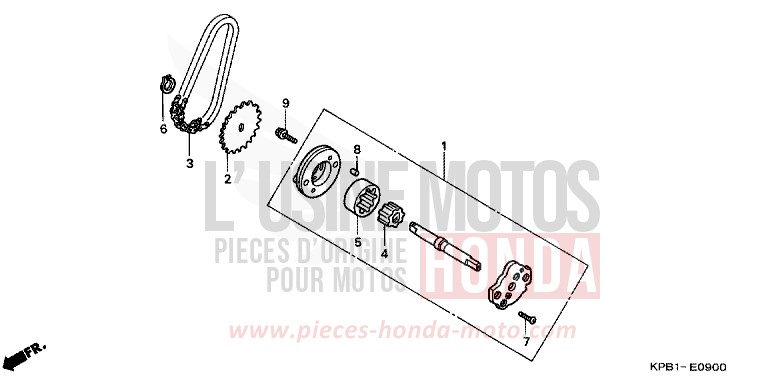 POMPE A HUILE de JAZZ ACCURATE SILVER METALLIC (NH146) de 2001