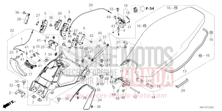 SIEGE de X-ADV GRAPHITE BLACK (NHB01) de 2021