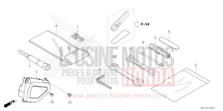 OUTIL de NT1100 GUNMETAL BLACK METLLIC (NHC52) de 2025